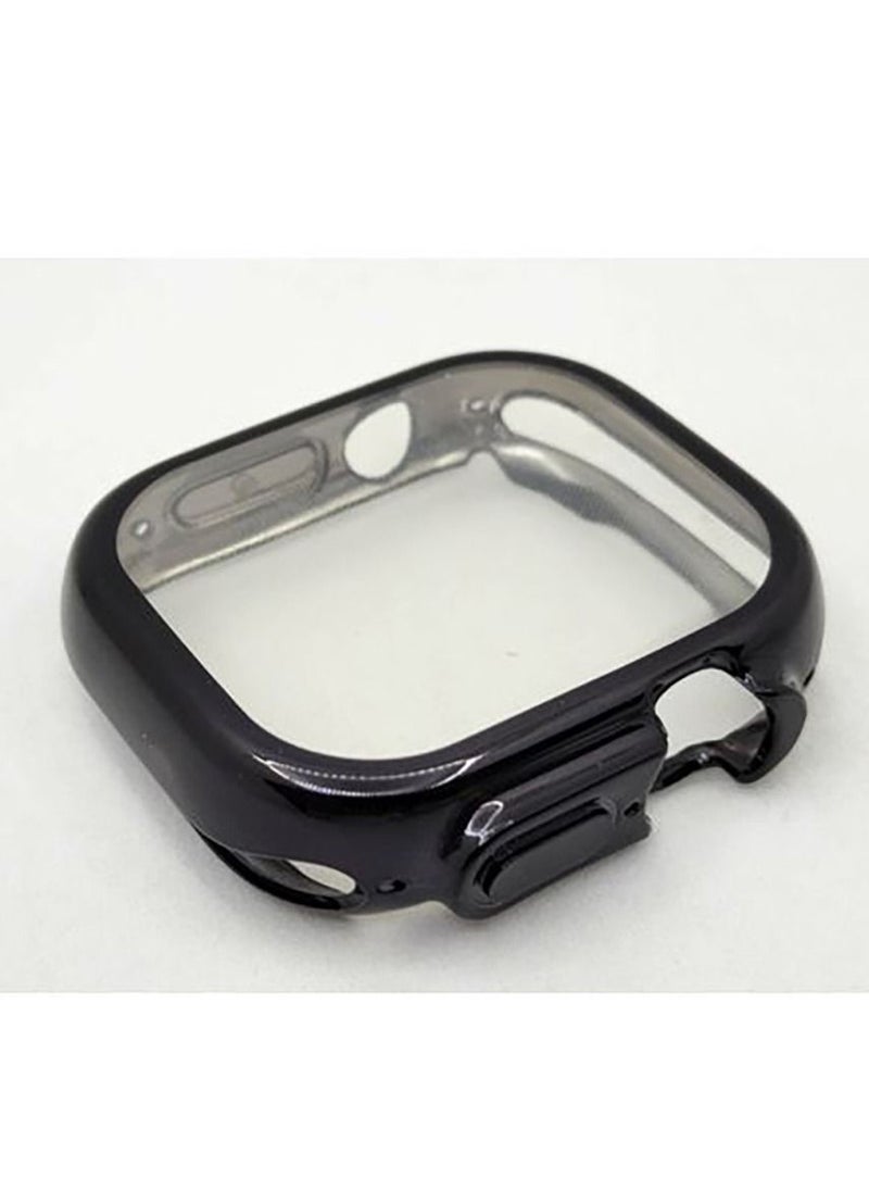 Generic case for Apple Watch Ultra 49mm Silicon Cover - Black  - Image 4