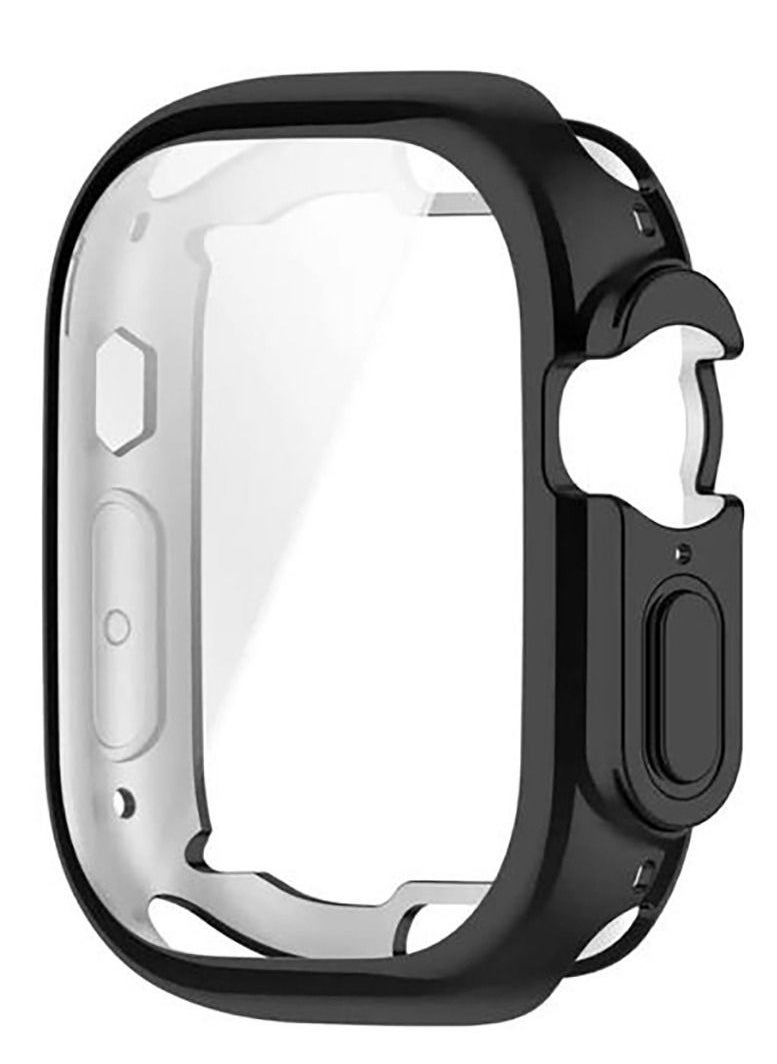 Generic case for Apple Watch Ultra 49mm Silicon Cover - Black  - Image 2