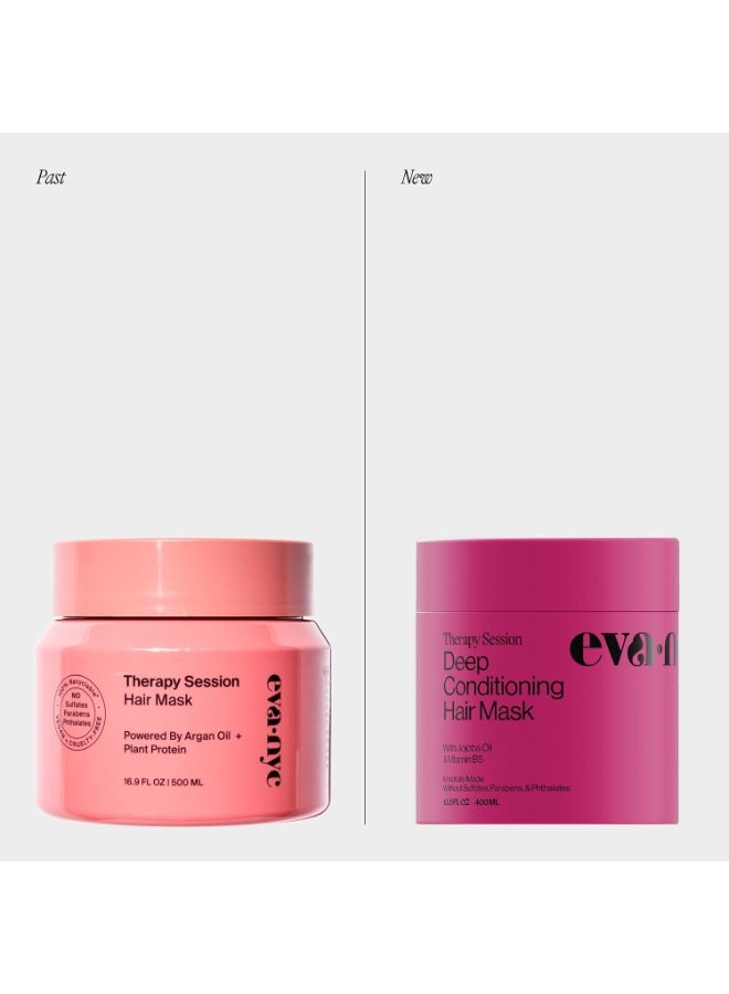 Eva NYC Therapy Session Deep Conditioning Hair Mask, 13.5 fl oz - Image 2