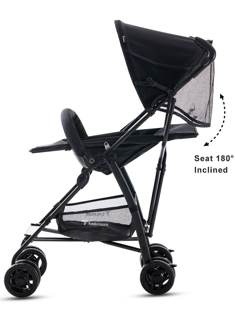TEKNUM Eco Lite Stroller - Black  - Image 3
