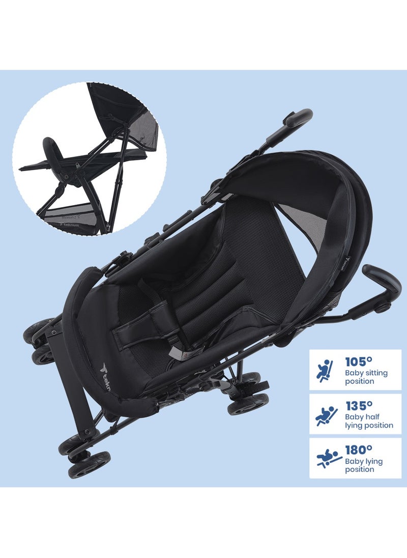 TEKNUM Eco Lite Stroller - Black  - Image 5