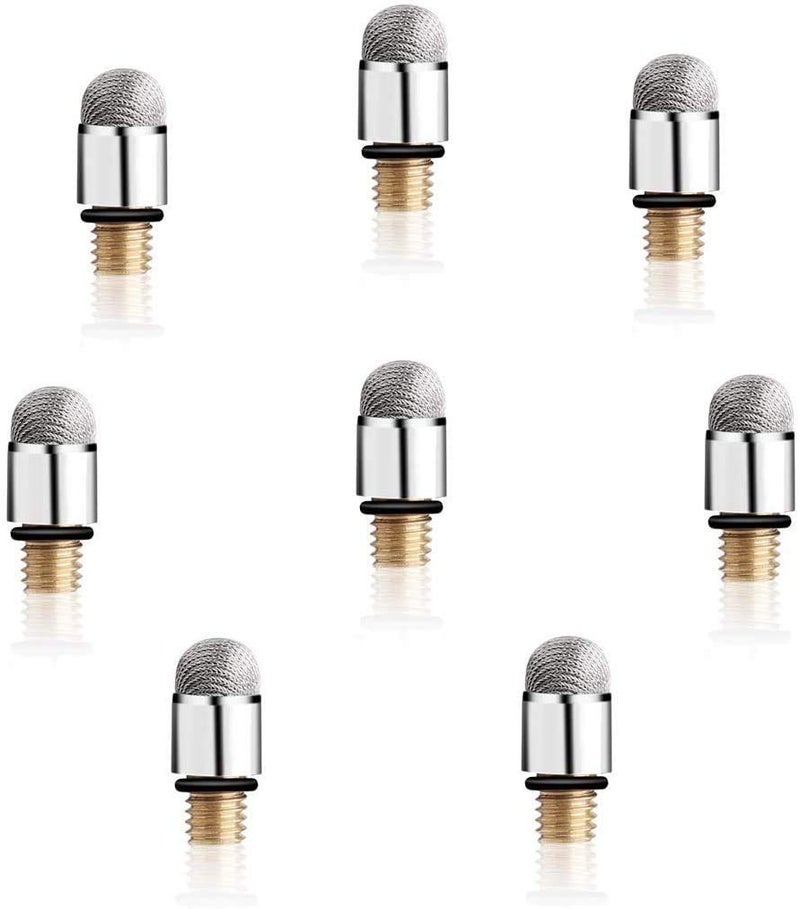 Mixoo Replacement Mesh Tips for Mixoo Disc & Mesh Tip 2 in 1 Series Stylus Pen Only, 8 Pack - Image 1