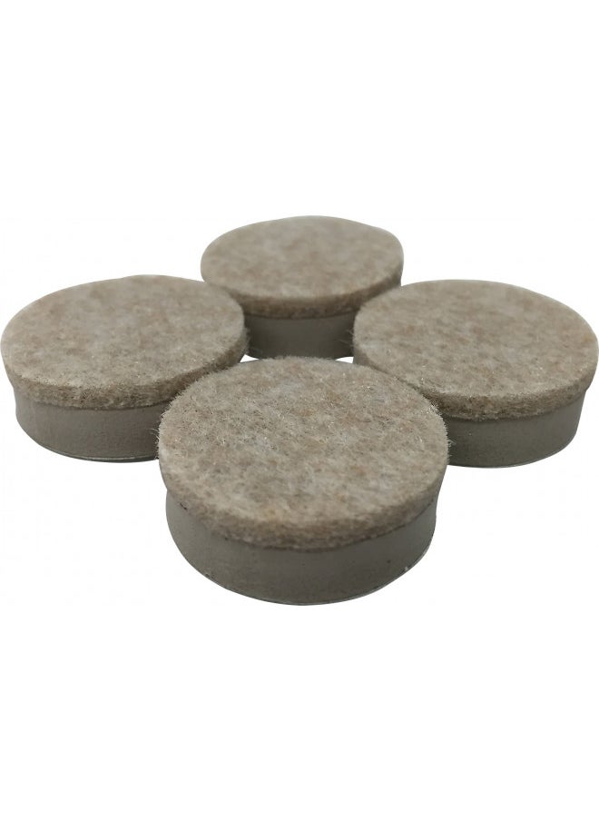 Shepherd Hardware Shepherd Hardware 9916 1-1/2-Inch Heavy Duty Felt Gard Self-Adhesive Leveling Furniture Pads, 4-Pack , Beige  - Image 1