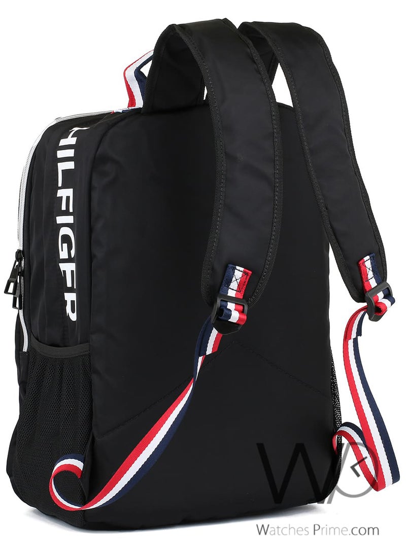 Tommy Hilfiger Plus Tommy Hilfiger Backpack Black Colorblock Bag  - Image 5