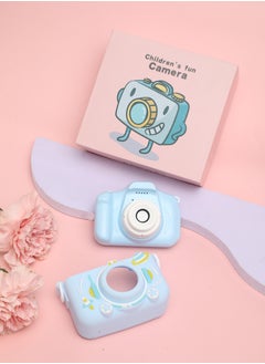 Generic Mini Camera Kids Cute Butterfly Camera Digital Camera 1080P Video Camera Blue  - Image 3