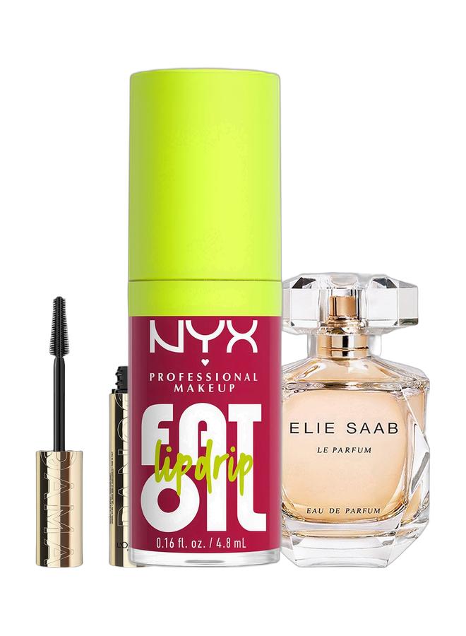 NYX PROFESSIONAL MAKEUP The Ultimate Lit Kit -Perfume, Mascara, Lip Gloss - Image 1