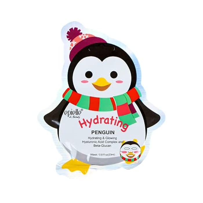 Epielle Holiday Character Face Mask 12 Pack, Fun & Effective Korean Skin Care, Spa Party Favors, Stocking Stuffers, Birthday Gifts for Women, Self Care Gifts - Image 5