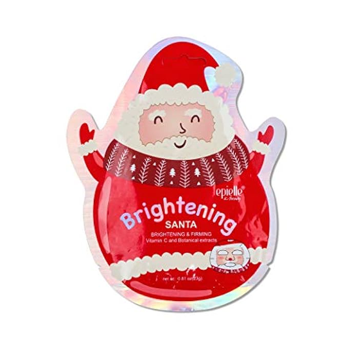 Epielle Holiday Character Face Mask 12 Pack, Fun & Effective Korean Skin Care, Spa Party Favors, Stocking Stuffers, Birthday Gifts for Women, Self Care Gifts - Image 3