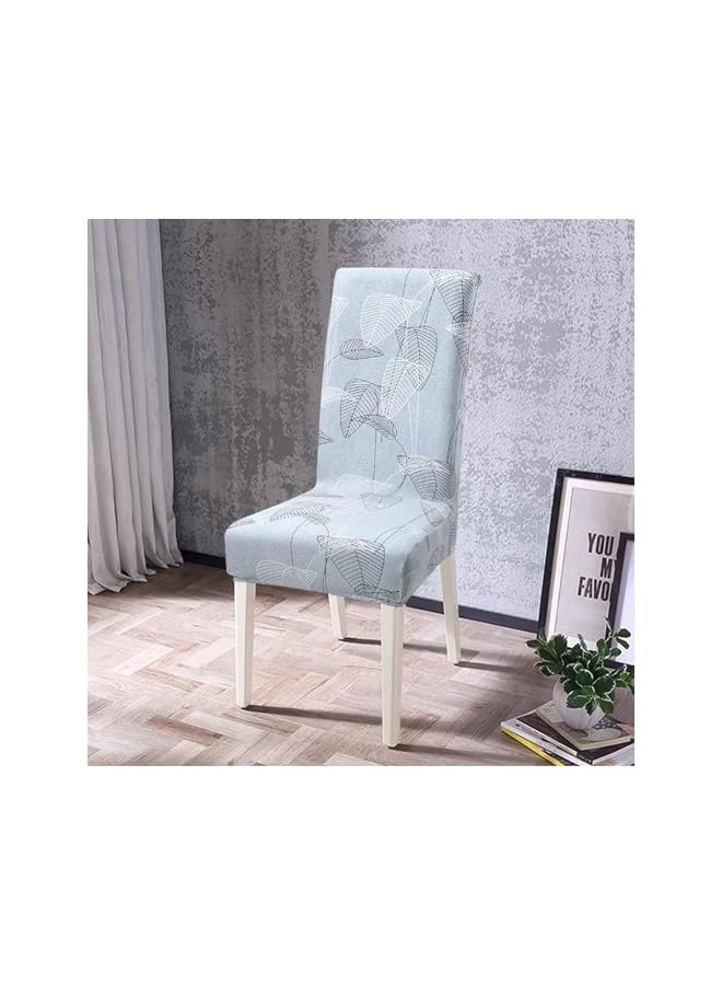 The Bros Dining Room Chair Covers, 4 Pack Super Fit Stretch Removable Washable Short Dining Chair Protector Cover Seat Slipcover, for Hotel, Dining Room, Ceremony, Banquet Wedding Party - Image 5