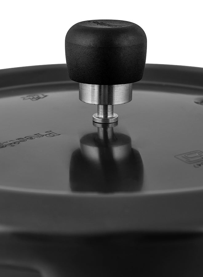 Prestige Svachh Hard Anodised Stainless Steel Pressure Cooker Black 5Liters - Image 4