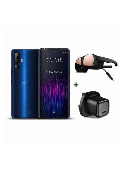 HTC U24 Pro Dual SIM 5G 12GB RAM 512GB Blue + Vive Flow VR + Adapter