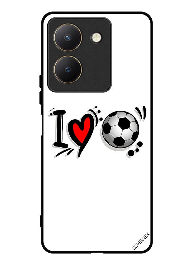Covernex Protective Case Cover For vivo Y27s I Love Football - Image 1