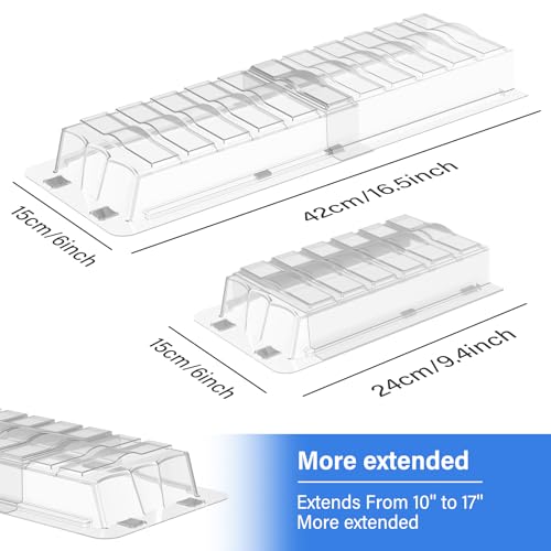 YANWEN Sideways Vent Extender for Under Furniture, Air Floor Vent Deflector Fits Vents 3" - 6" Wide (1PCS) - Image 2