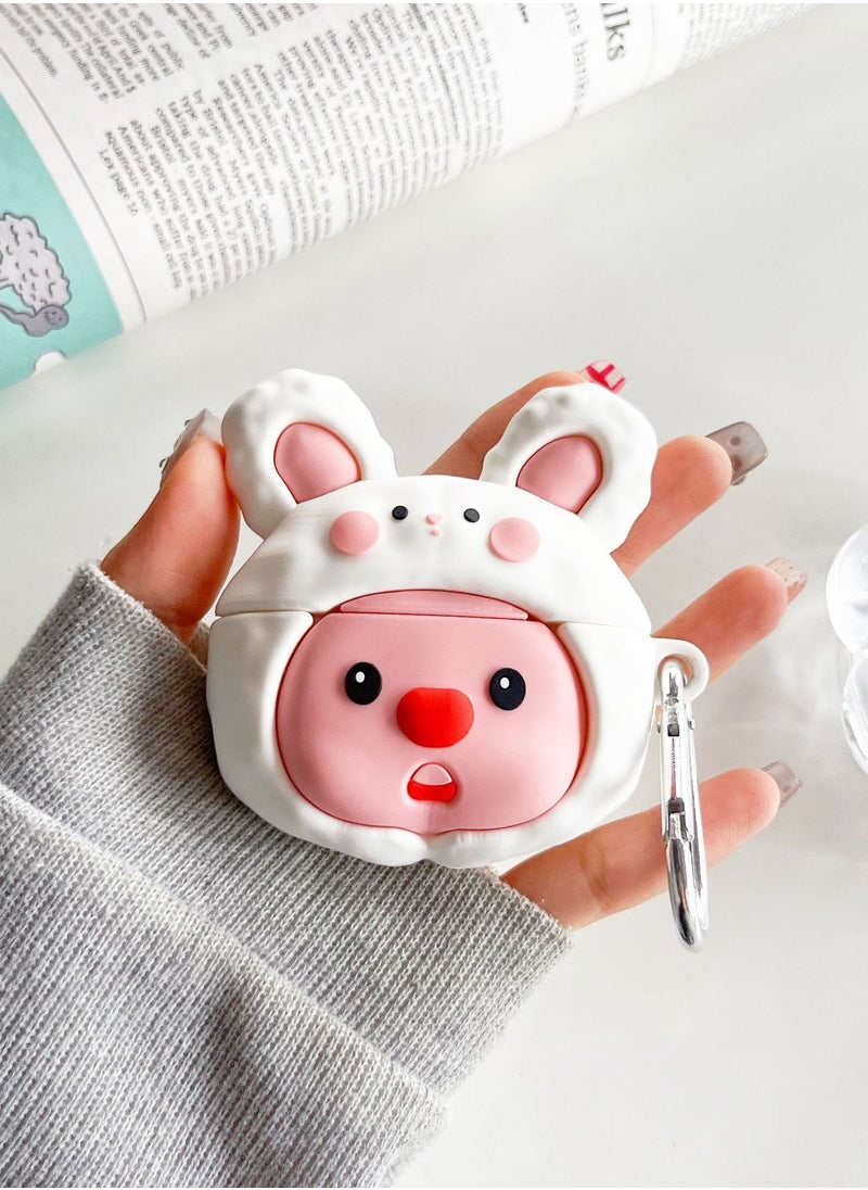 KUYING - Suitable For Apple Bluetooth Earphones With Silicone Cartoon Protective Case - Image 1