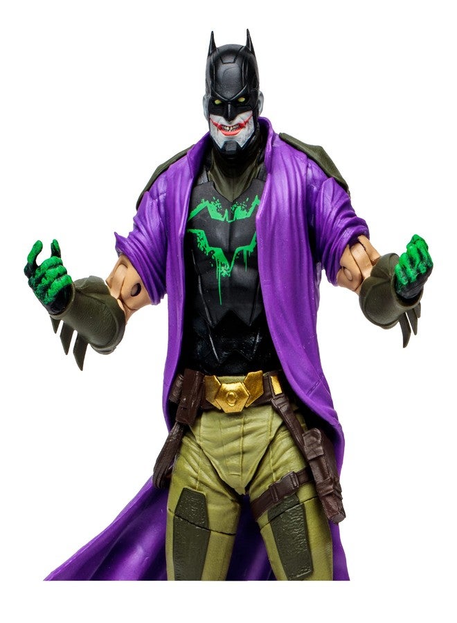 ماك فارلين شخصية جوكر المحقق المظلم من سلسلة DC Multiverse Comics بحجم 7 بوصات، إصدار حصري من Future State (العلامة الذهبية). - Image 3