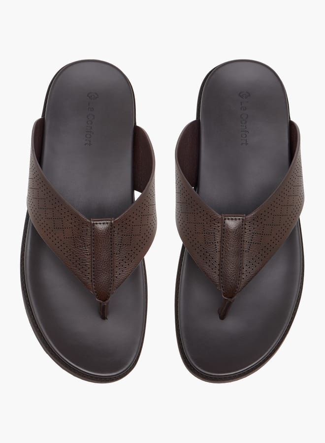 Men's Textured Slip-On Sandal
