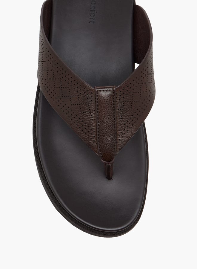 Men's Textured Slip-On Sandal