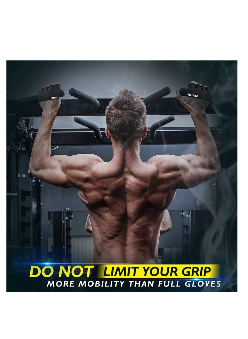 SYOSI New Weight Lifting Gym Workout Gloves Men & Women, Partial Glove Just for The Calluses Spots, Great for Weightlifting, Exercise, Training, Fitness - Image 5