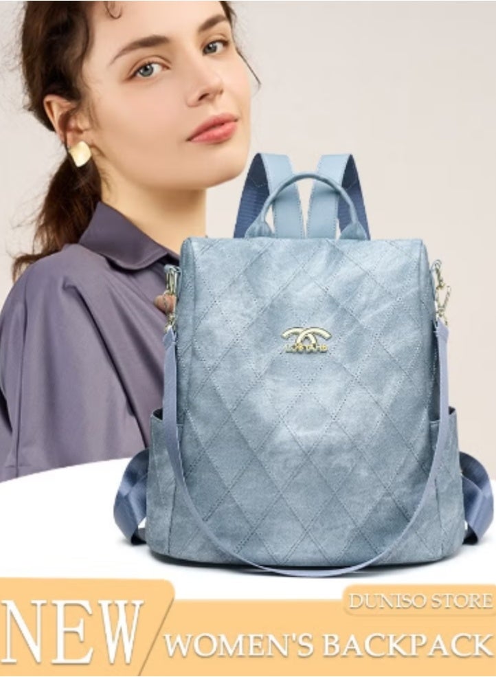 DUNISO New Women’s Quilted Backpack | Fresh Color Scheme, Stylish and Exquisite - Image 1