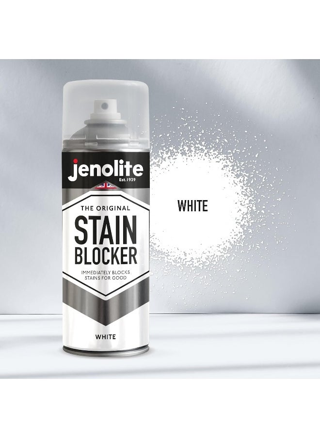 Generic - Stain Blocker Paint | WHITE | 400ml | Damp Seal Paint | Stain Block Spray Paint | Damp Paint  Anti Mould Paint For Walls  Ceilings | Immediately Block Stains, Mould  Mildew - Image 1