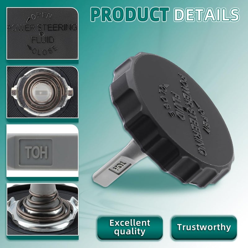 AUTOKAY Power Steering Reservoir Cap for Toyota Models - Image 3
