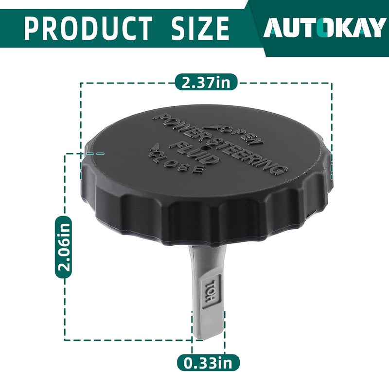 AUTOKAY Power Steering Reservoir Cap for Toyota Models - Image 4