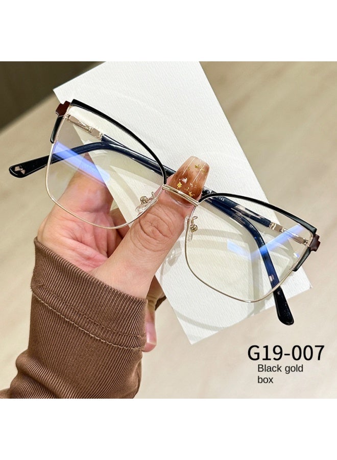 نظارات النيو أولترا لايت بوكس سويت غيرل بير فيس المضادة للضوء الأزرق والمتغيرة اللون، موديل فلات لايت العصرية - Image 4