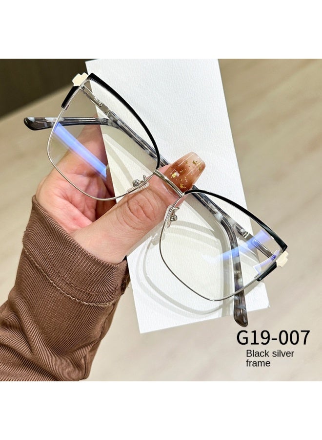 نظارات النيو أولترا لايت بوكس سويت غيرل بير فيس المضادة للضوء الأزرق والمتغيرة اللون، موديل فلات لايت العصرية - Image 3