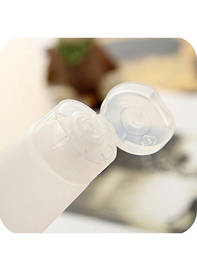 UPSTORE - 20Pcs Emply Plastic Cosmetic Soft Tube Vial Bottles With Flip Cover Makeup Travel Sample Packing Storage Holder Container For Facial Cleanser(100Ml/3.4Oz) - Image 1