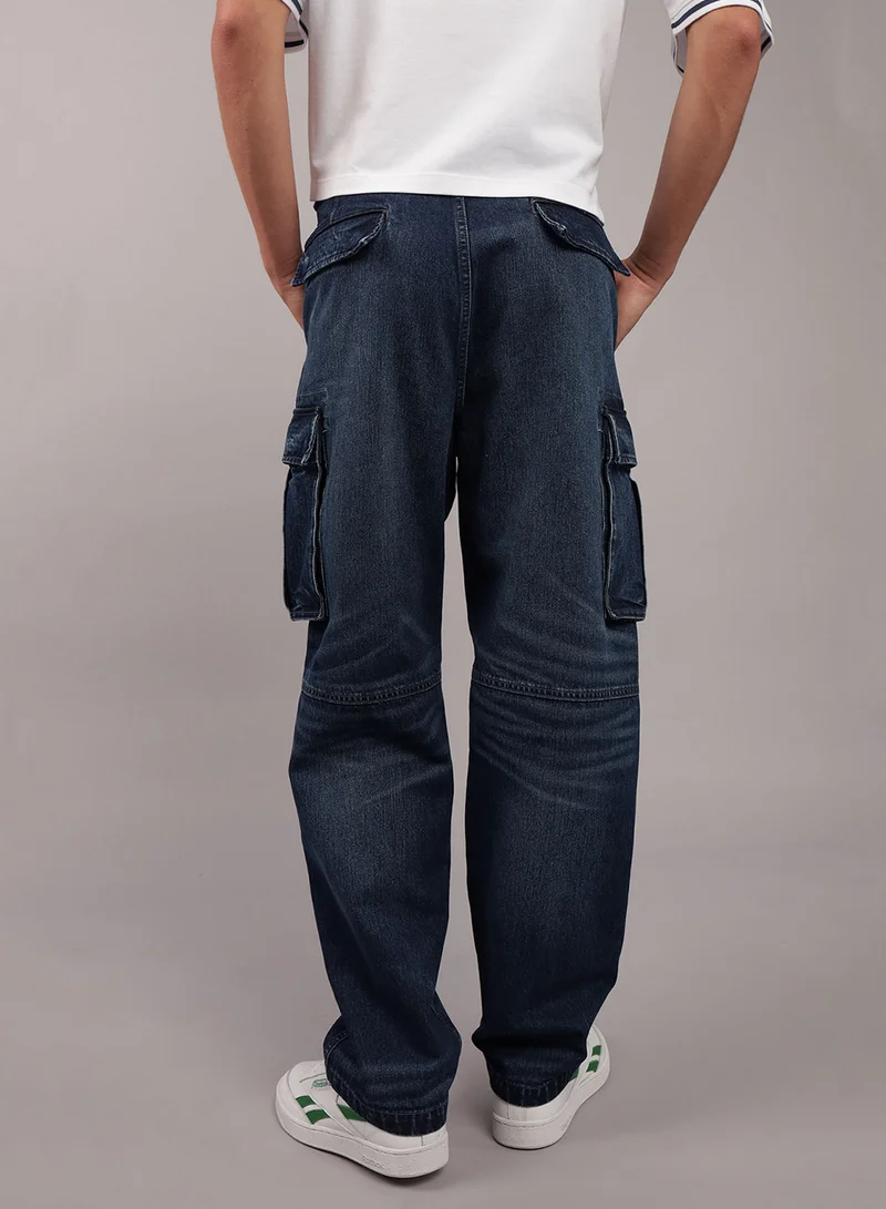 American Eagle Ae Athletic Loose Cargo Jean