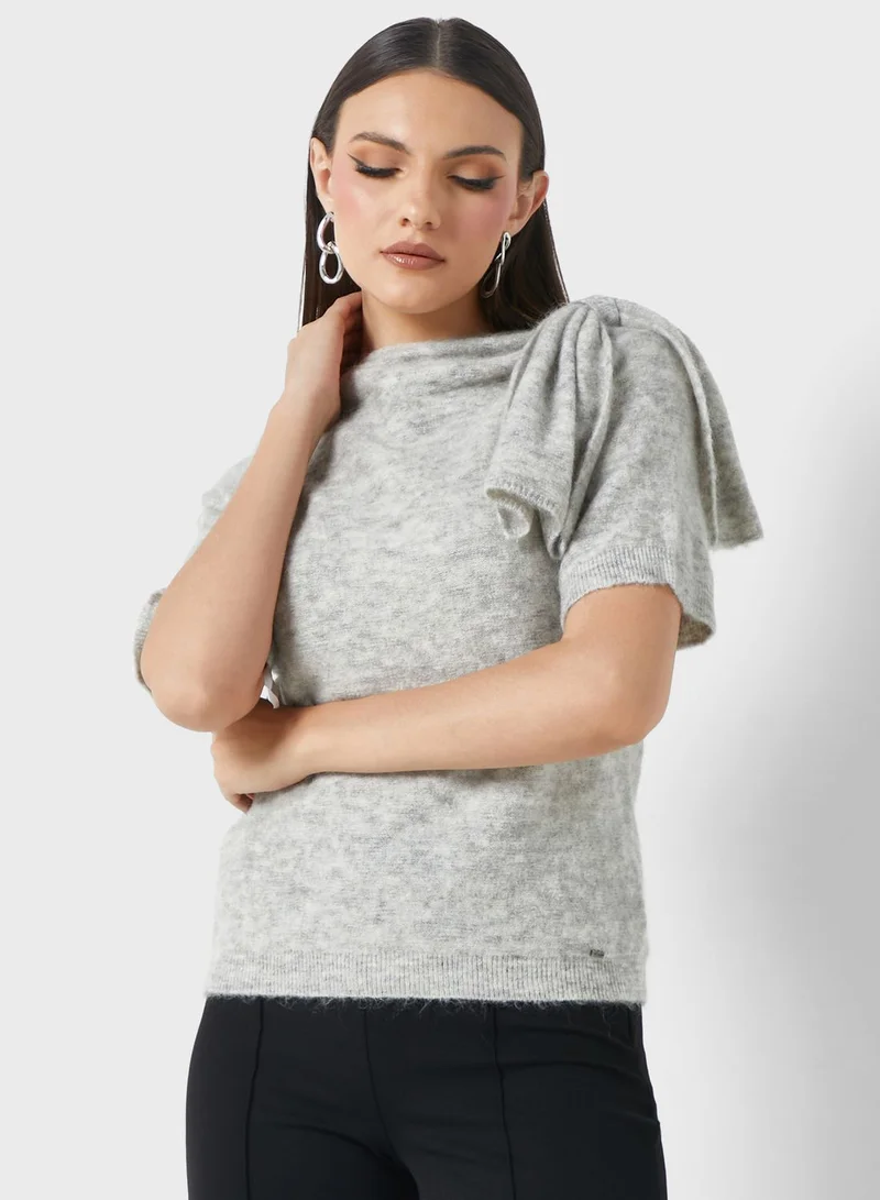 Ted Baker Bow Tie Detail T-Shirt