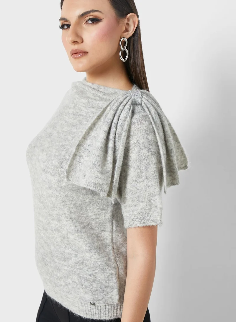 Ted Baker Bow Tie Detail T-Shirt