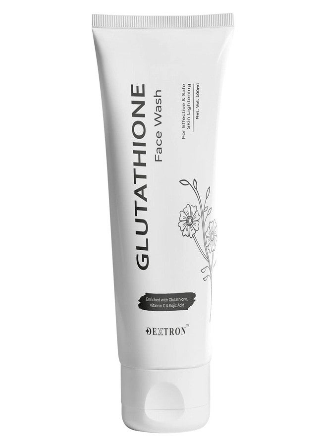 Dextron Glutathione Facewash for Effective & Safe Skin Lightening Enriched with Glutathione, Vitamin C & Kojic Acid, Aloe Vera Extract, Mulberry Extract (1) - Image 1