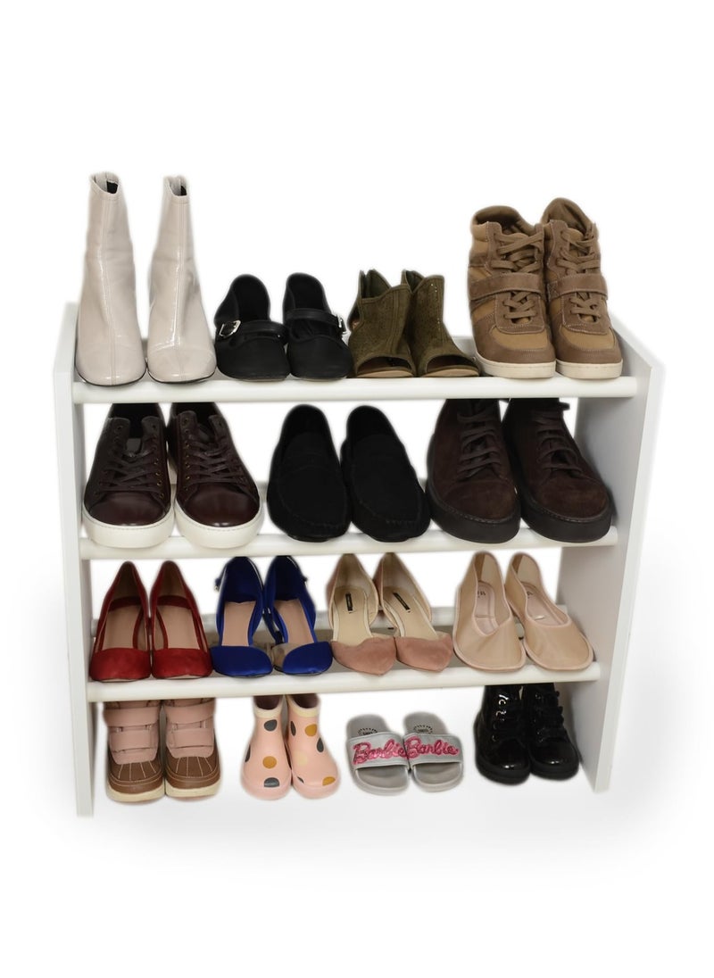 Generic Shoe Rack Holder Stand Organizer Cabinet, 3 Tier, For Entryway, Living Room, Hallway, Bedroom, Bathroom, Closet And More  - Image 1