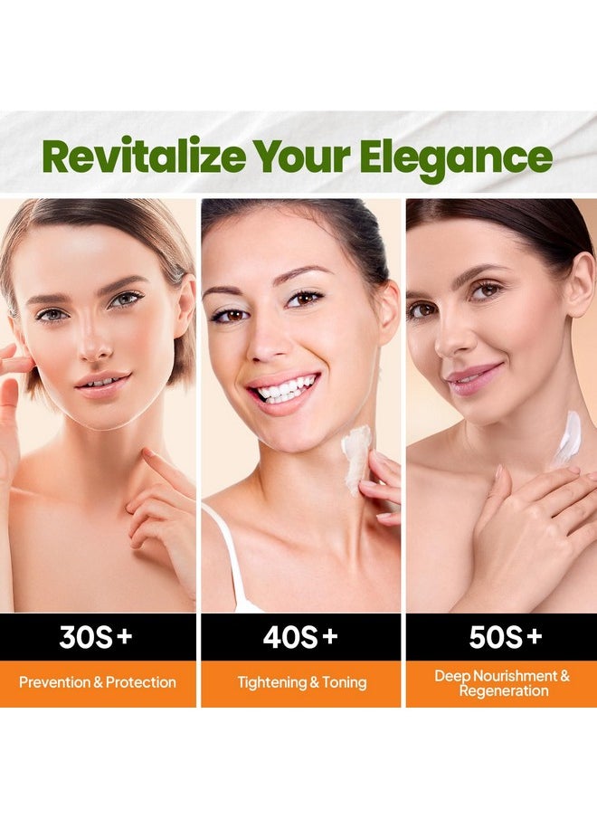 RONKIE - Neck Cream for Tightening Firming: Instant Face Lift Cream - Wrinkle Cream for Women- Anti Wrinkle Cream with Retinol Collagen & Hyaluronic Acid - Lifting, Firming & Hydrating - 1.7 FL OZ - Image 1