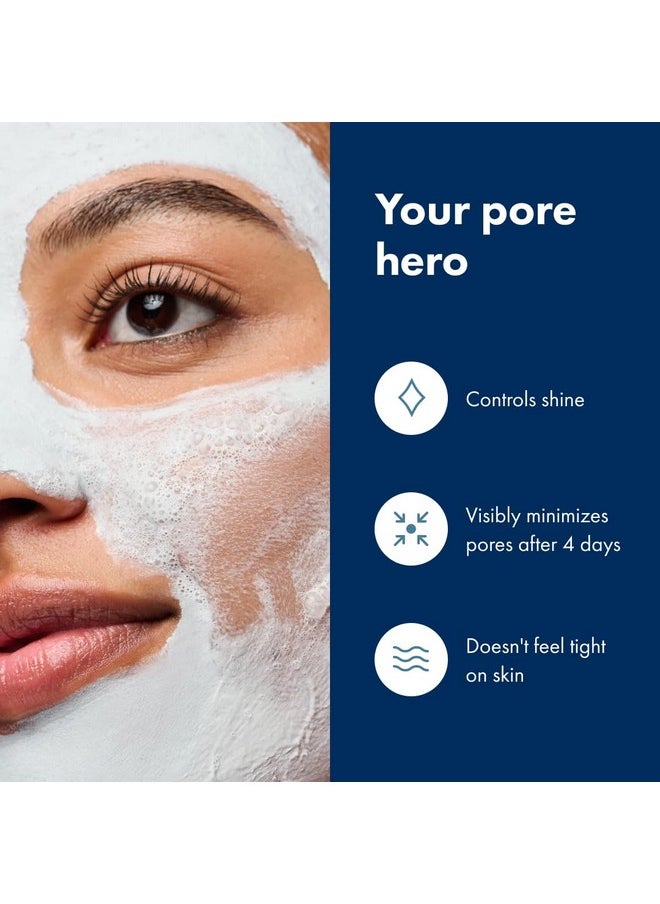 Hero Cosmetics Hero Cosmetics Pore Purity Cleansing Clay Mask - Absorbs Excess Oil and Visibly Minimizes Pores in 4 days (2.35 fl oz)  - Image 5