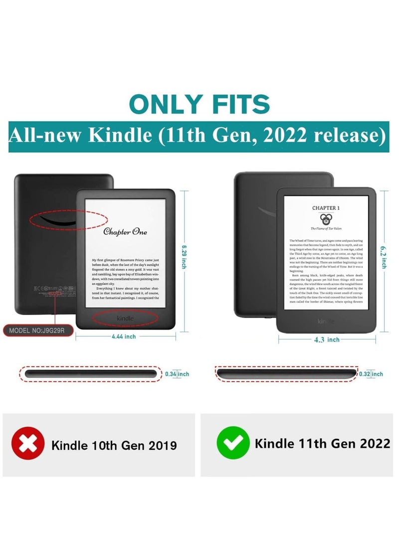 Case for Kindle 11th Gen 2022 Released - Durable Cover with Auto Wake/Sleep fits Kindle 2022 (Will not fit Kindle Paperwhite or Kindle Oasis or Kindle 2019) (Kid-tree) - Image 2