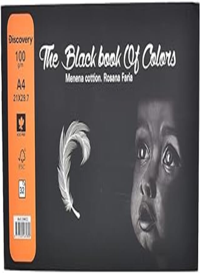 Discovery 138023 drawing sketch 32 acid-free sheets 21 * 29.7 cm - black