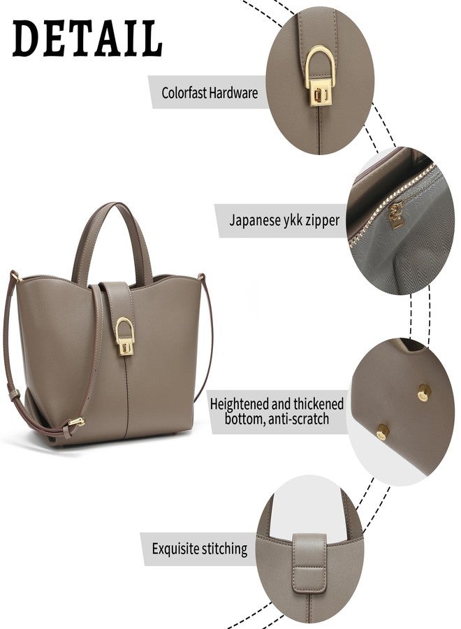 compuda Top Handle Bag Designer Leather Crossbody Bag Handbag Purses,Tote Bag for Women Top-Handle Handbag with Adjustable StrapStrap - Image 4