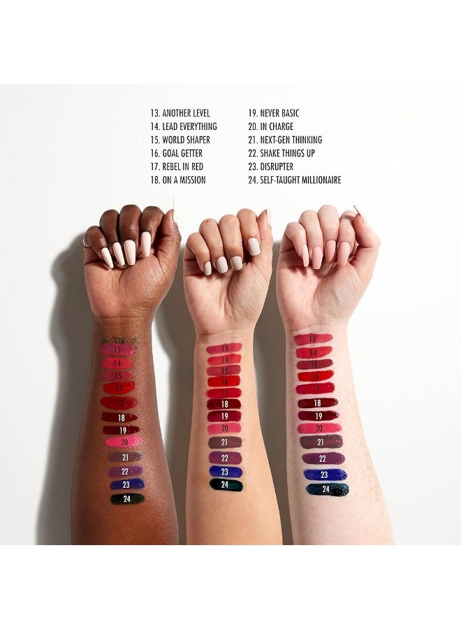 NYX PROFESSIONAL MAKEUP Shine Loud Lipstick with Clear Lip Gloss - Global Citizen - Image 5