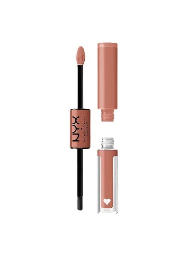 NYX PROFESSIONAL MAKEUP Shine Loud Lipstick with Clear Lip Gloss - Global Citizen - Image 1