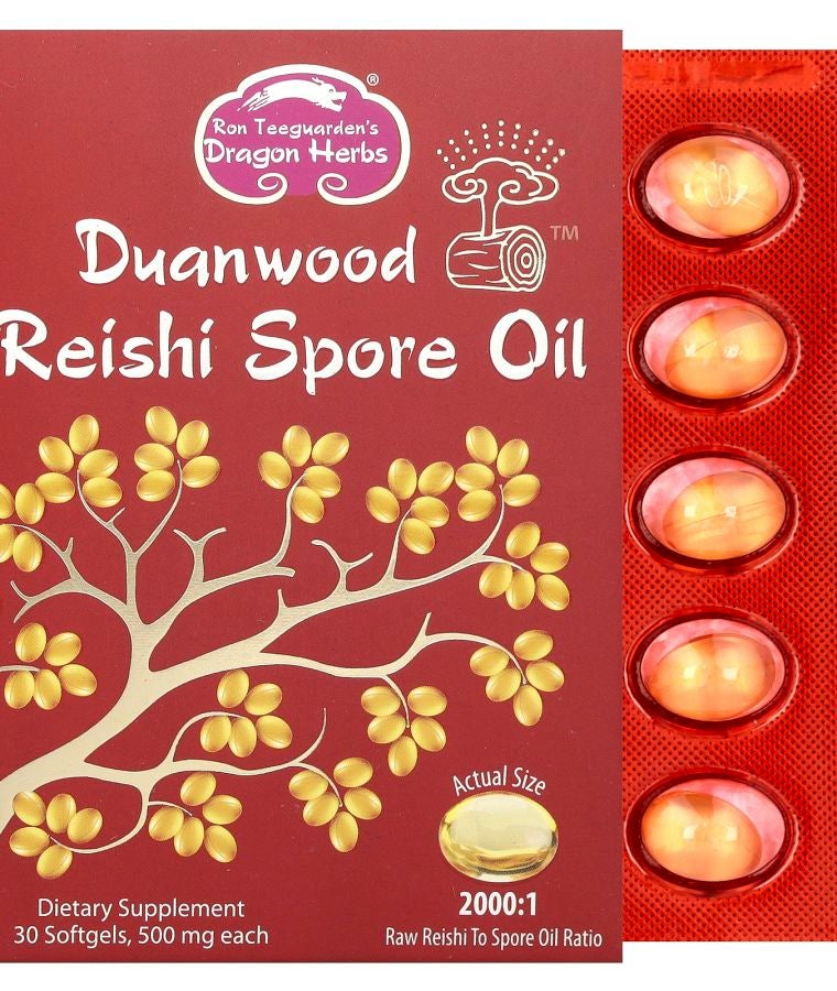 Duanwood™ Reishi Spore Oil 500 mg 30 Softgels