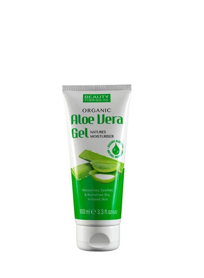 BEAUTY FORMULAS Beauty Formulas Organic Aloe Vera Gel 100 ml