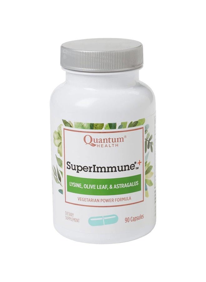 Quantum Super Immune Plus Lysine - 90 vegicaps,(Quantum Health) - Image 1
