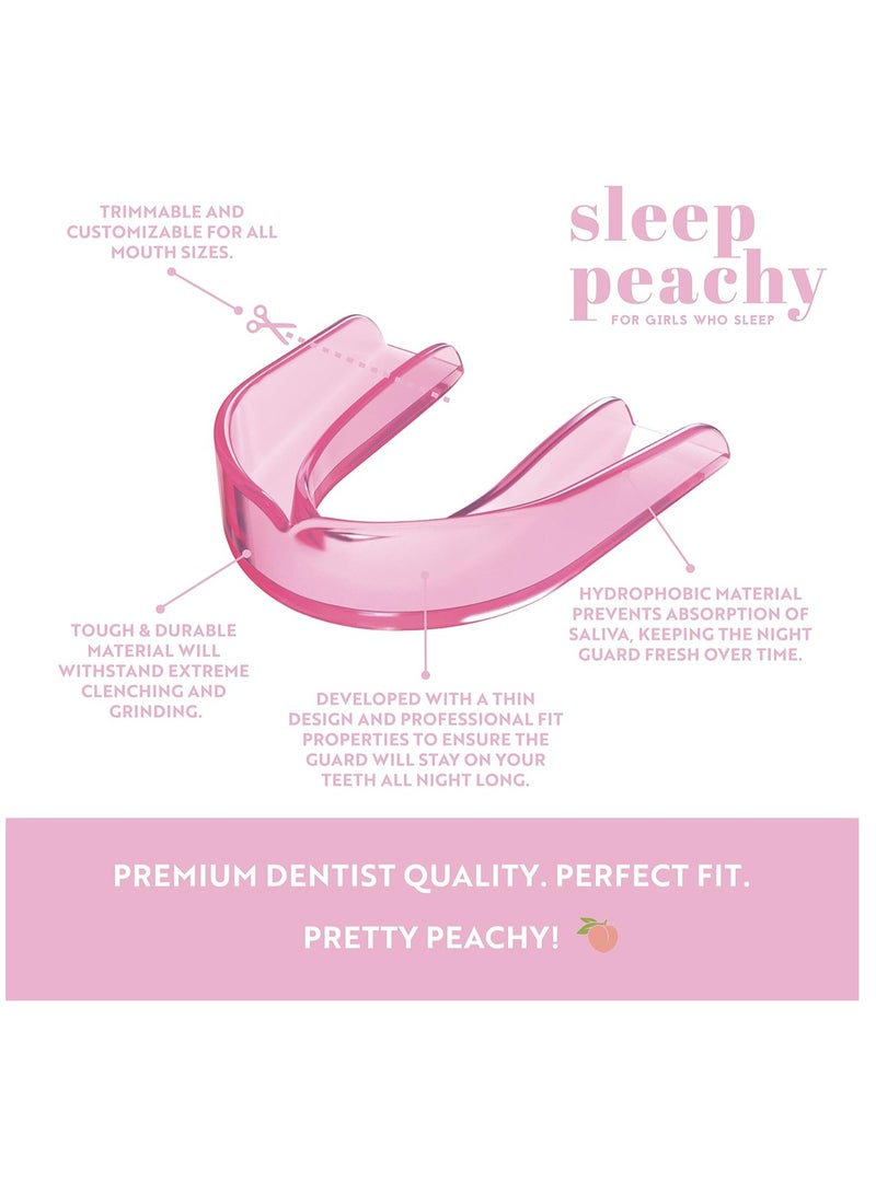 CUSTMBITE Sleep Peachy Night Guard for Women - Pack of 2 Mouth Guard for Teeth Grinding, Clenching and Bruxism (Pink) - Image 4