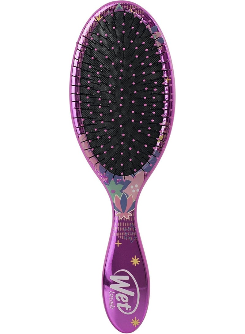 فرشاة ويت براش برينسيس ويل هارت الأصلية لفك تشابك الشعر من جاماين باللون الأرجواني الغامق - Image 1