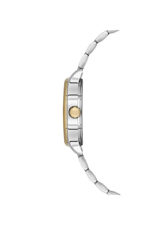 U.S. Polo Assn. Stile Green Dial Gold Stainless Steel Bracelet Analog Watch for Women 30mm