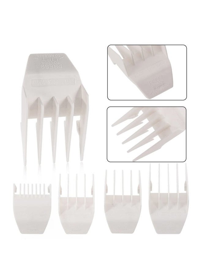 colorski Professional Peanut Clipper Guards for Wahl Peanut – From 1/8 Inch to 1/2 Inch, Fits for Wahl Peanut, White-4PCS  - Image 4