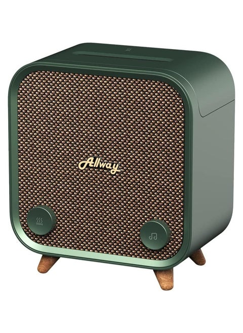 Allway Essential Oil Diffuser Humidifiers with Bluetooth Speaker, Up to 9 Hours Runtime,230ml Water Tank Capacity,6 Colors Lights Diffusers for Home Large Room Office