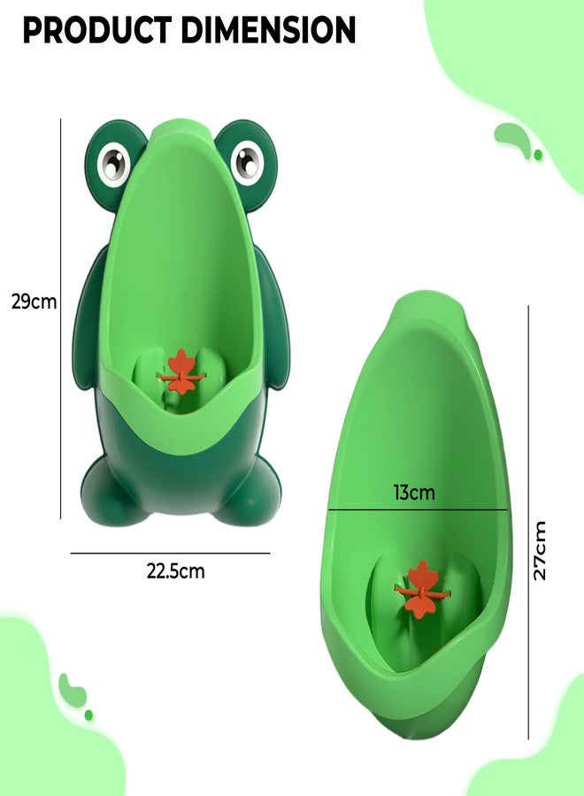 بيمبيكا مبولة تدريب التبول للأطفال الأولاد من بيمبيكا - مبولة تدريب تبول محمولة، مبولة تدريب للأولاد، مبولة أطفال مثبتة على الحائط، مبولة للأطفال الصغار، مبولة تدريب تبول للأولاد - (تصميم ضفدع أخضر للأطفال الصغار) - Image 3